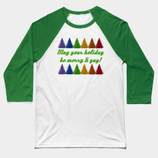 Gay Holiday Baseball T-Shirt